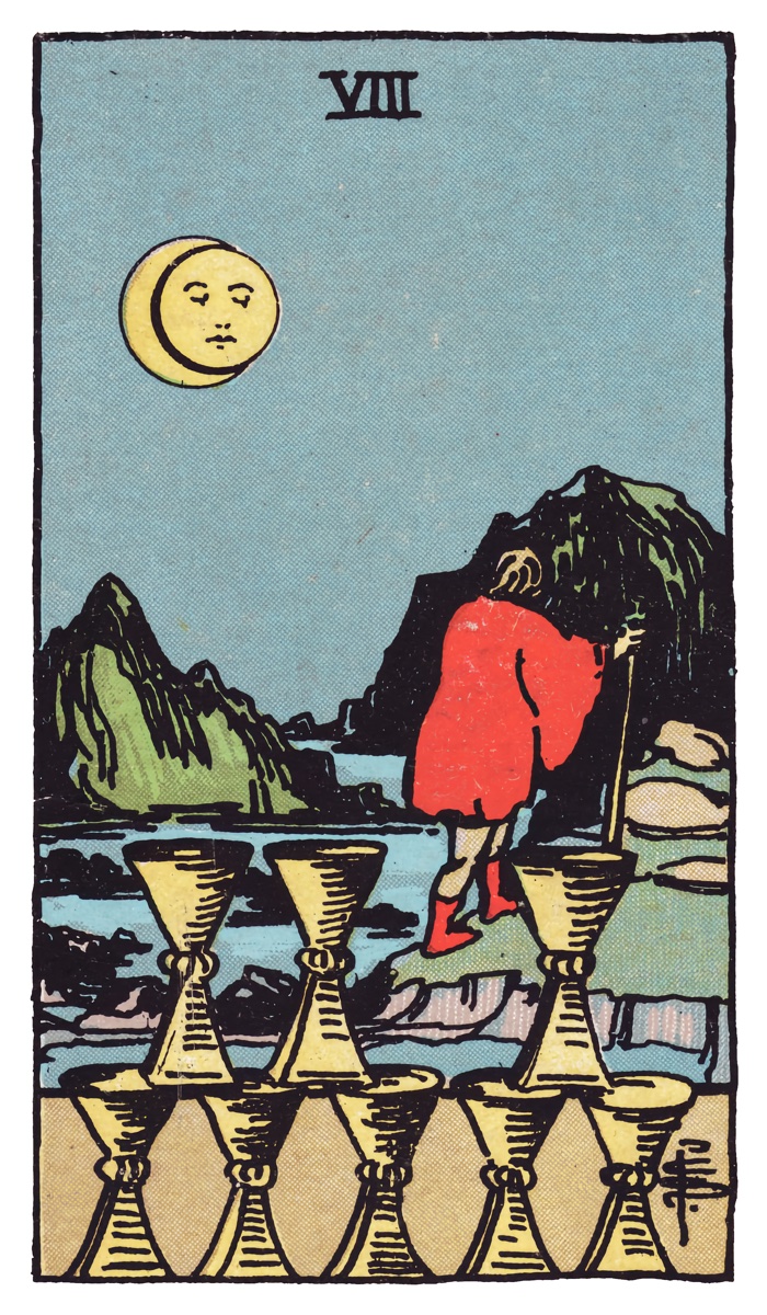 Eight of Cups tarot card