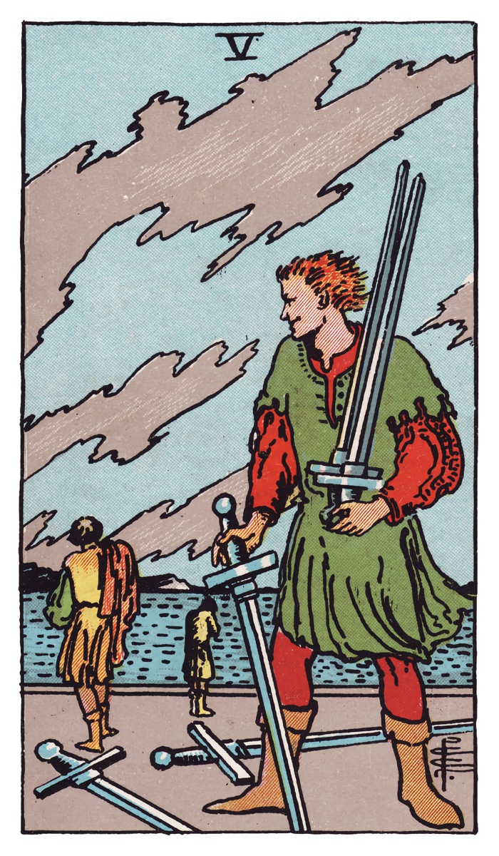 Five of Swords tarot card