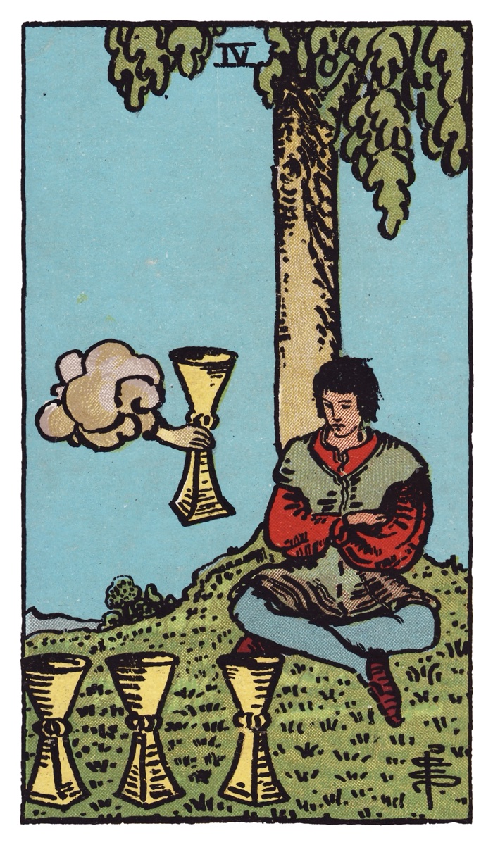 Four of Cups tarot card