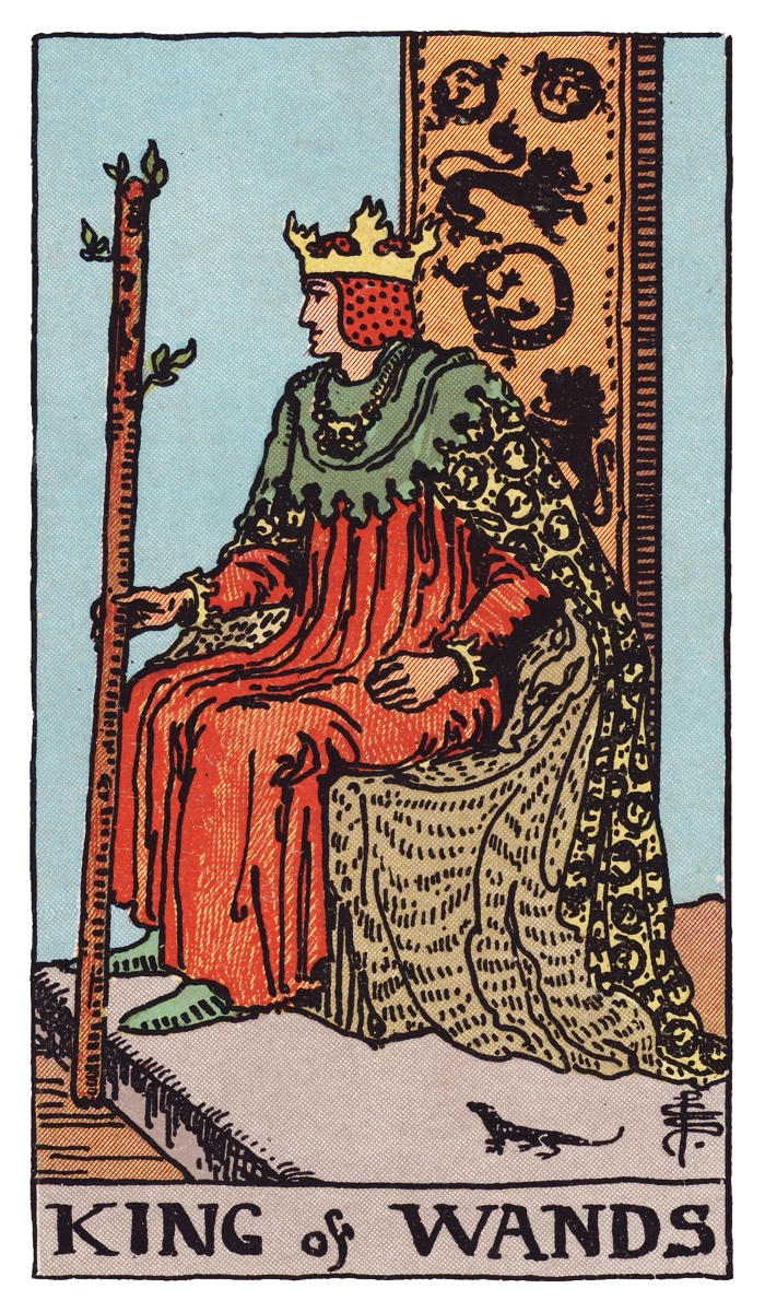 King of Wands tarot card