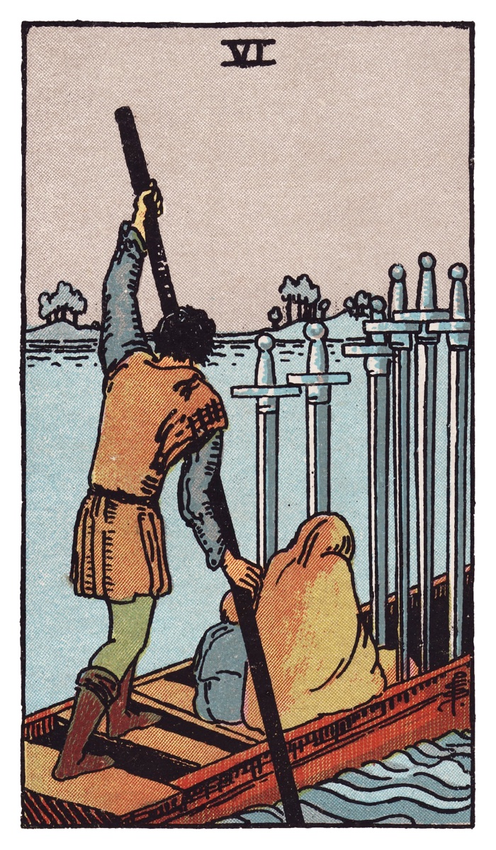 Six of Swords tarot card