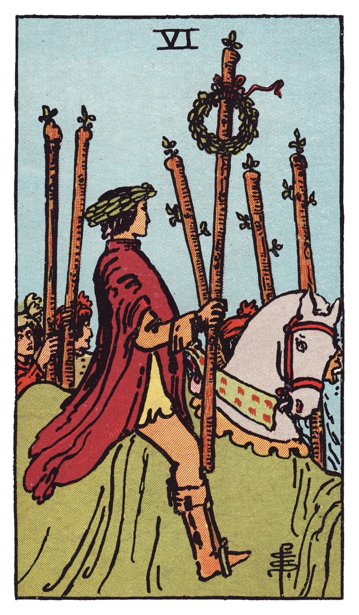 Six of Wands tarot card