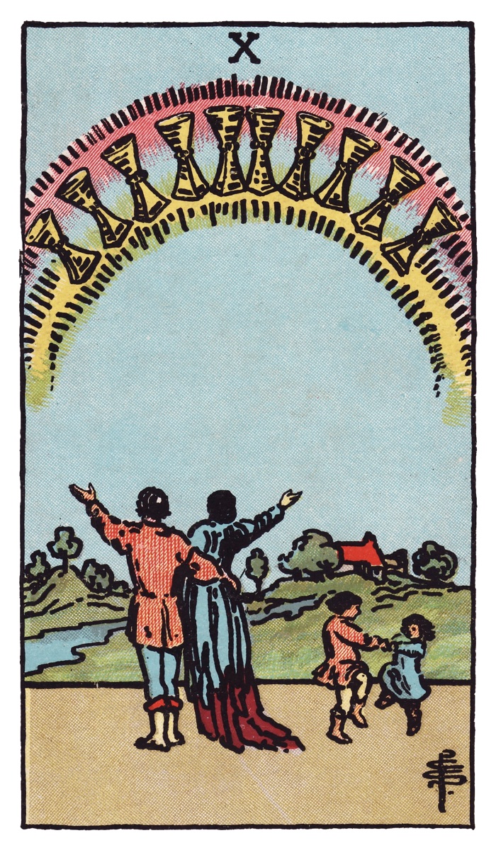 Ten of Cups tarot card