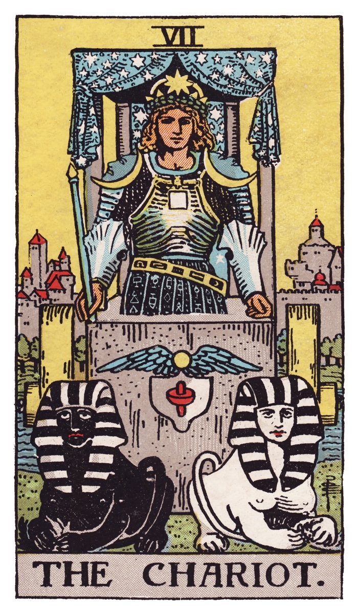 The Chariot tarot card