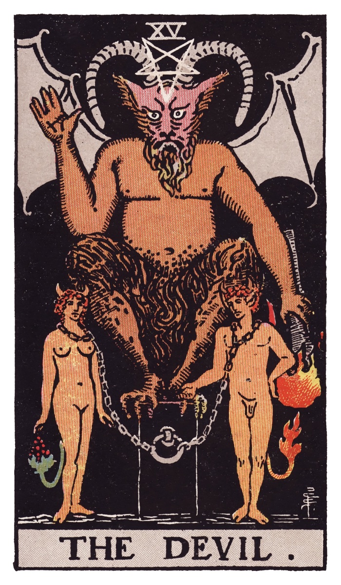 The Devil tarot card