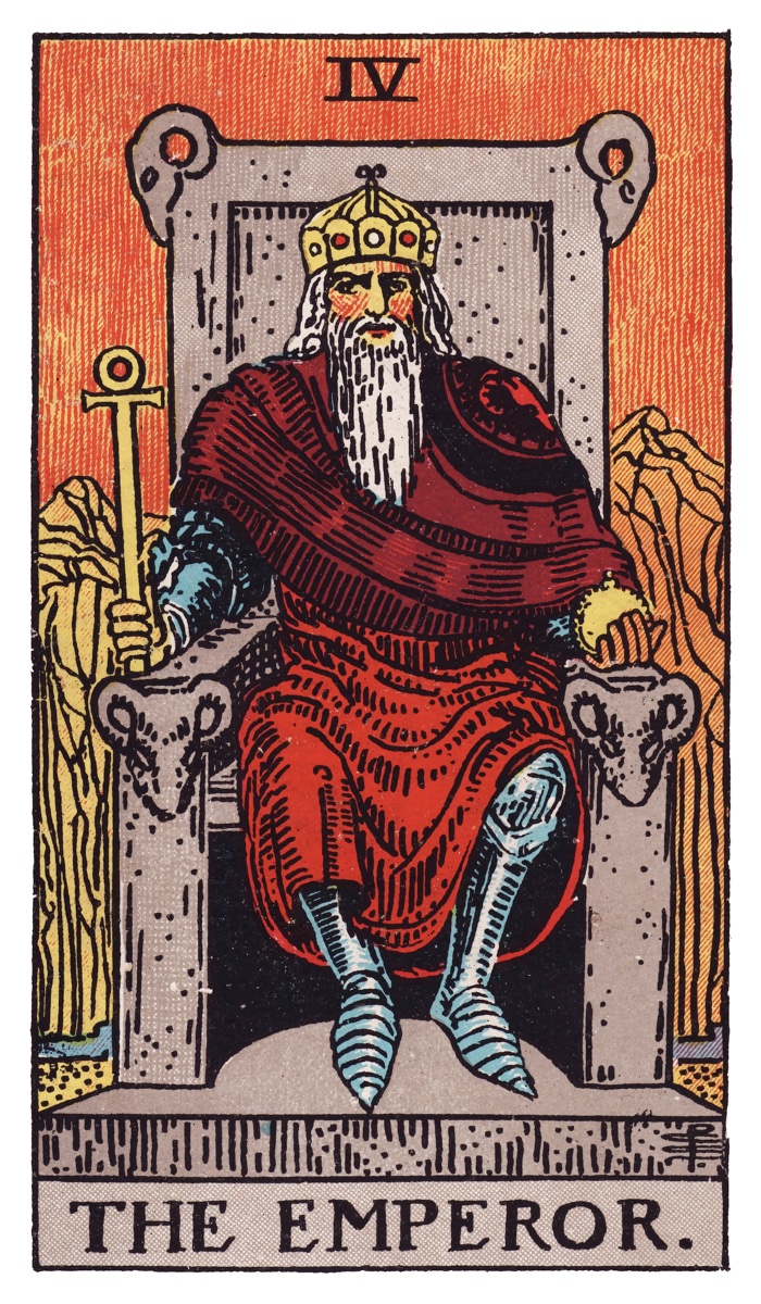 The Emperor tarot card