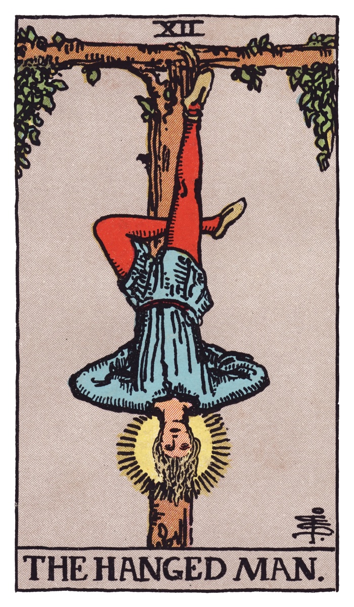 The Hanged Man tarot card