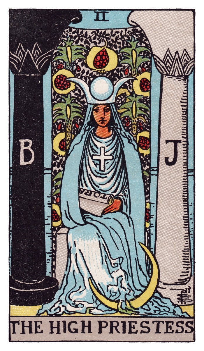 The High Priestess tarot card