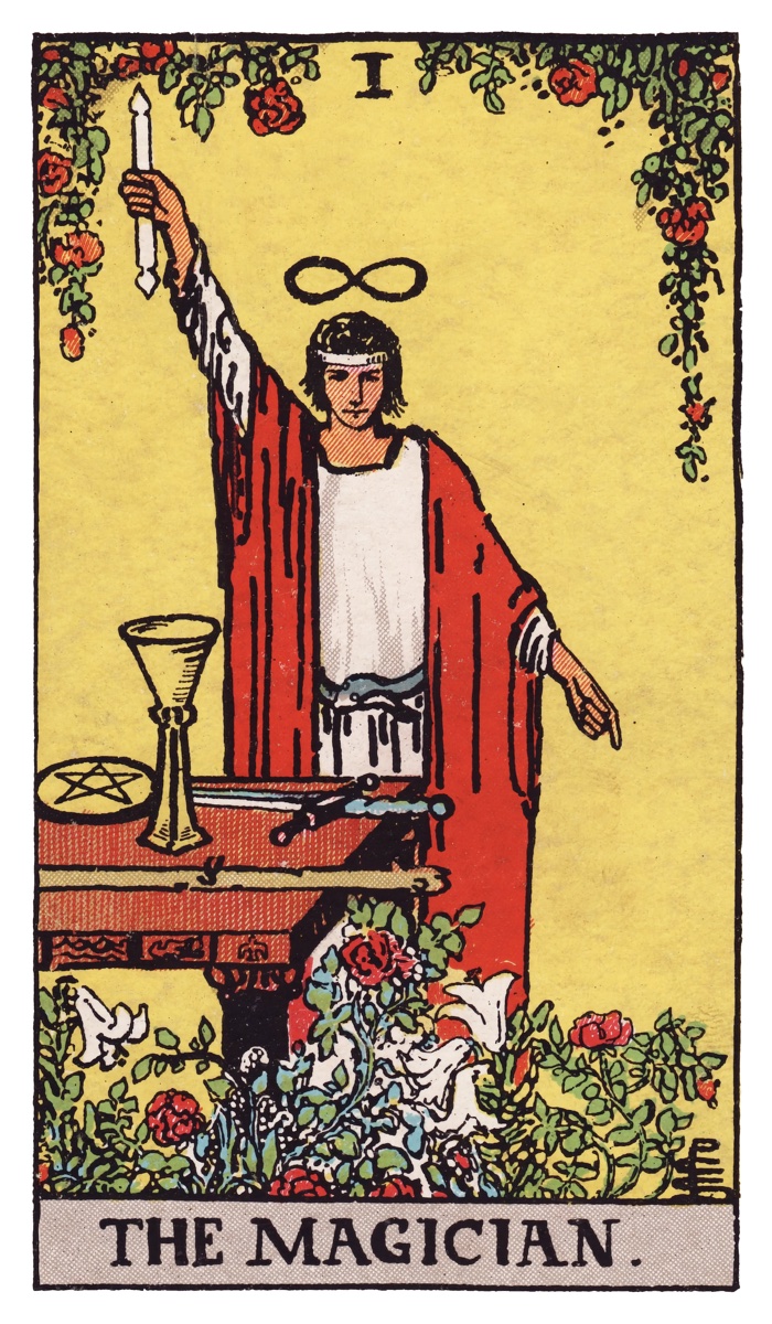 The Magician tarot card