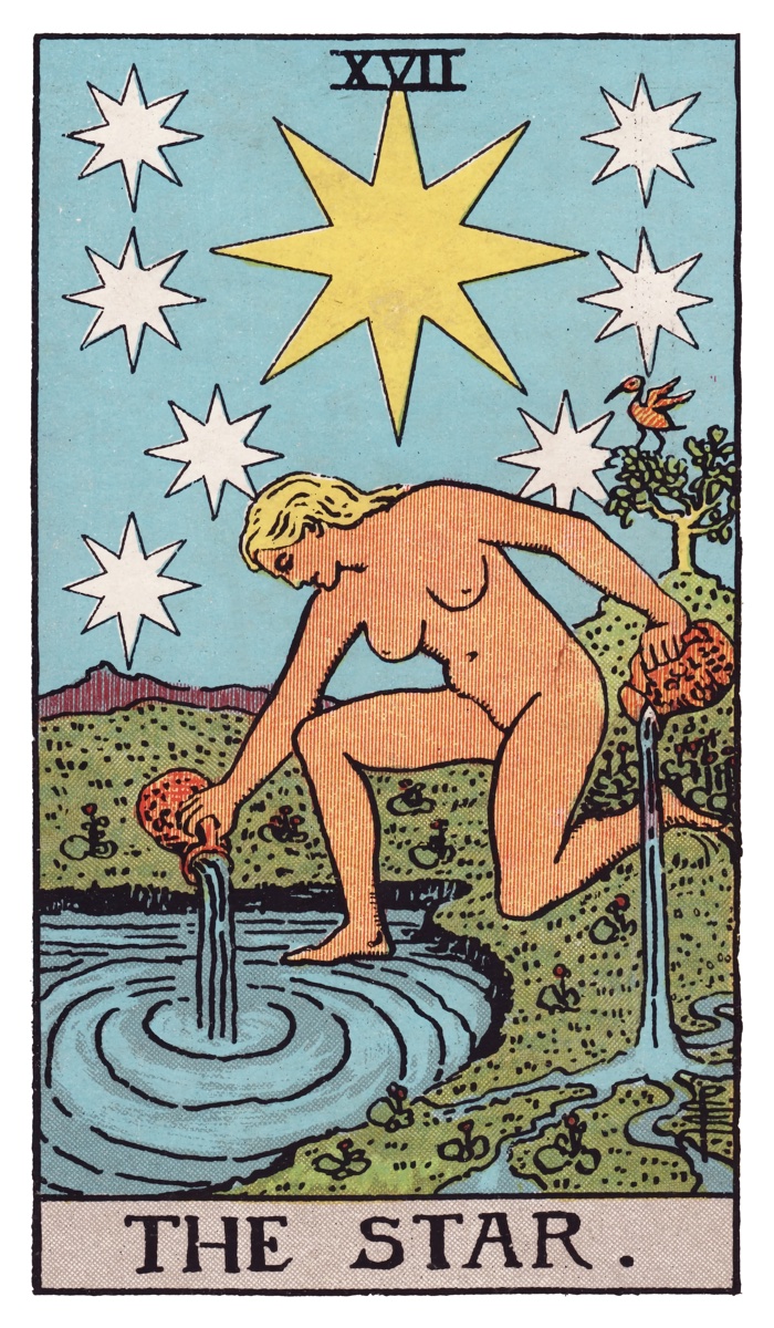 The Star tarot card